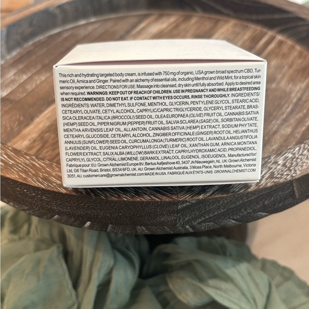 Grown Alchemist CBD-750 Targeted Body Cream 100mL 750mg CBD - Picture 4 of 5